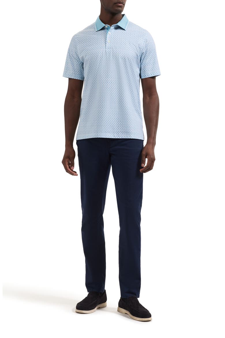 Vidal OoohCotton® Polo, Alternate, color, BALTIC