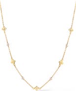 Ana Luisa Hannah Freshwater Pearl Station Necklace