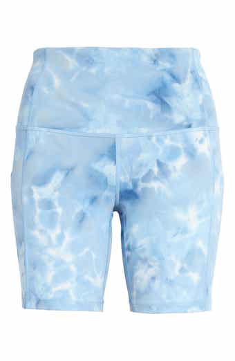 Zella High Waist Live In Spray Dye Bike Shorts