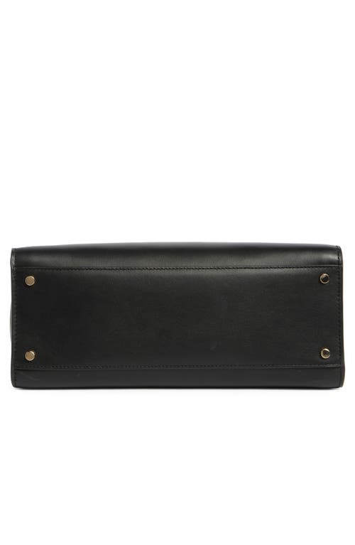 Kate Spade New York Reegan Leather Satchel In Black