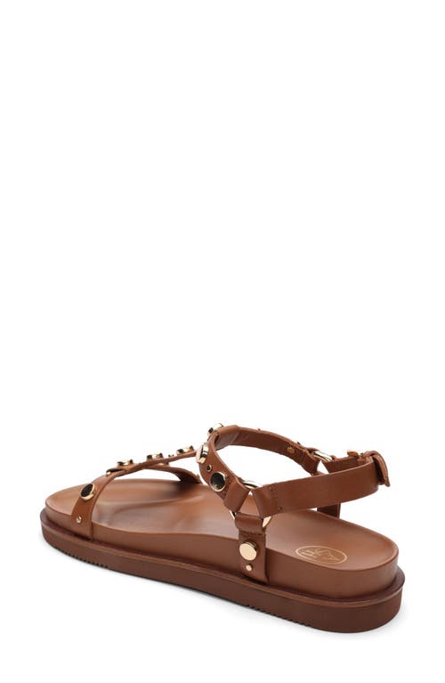 Ash Ugo Cannella Sandals In Camel Brown In Cinnamon