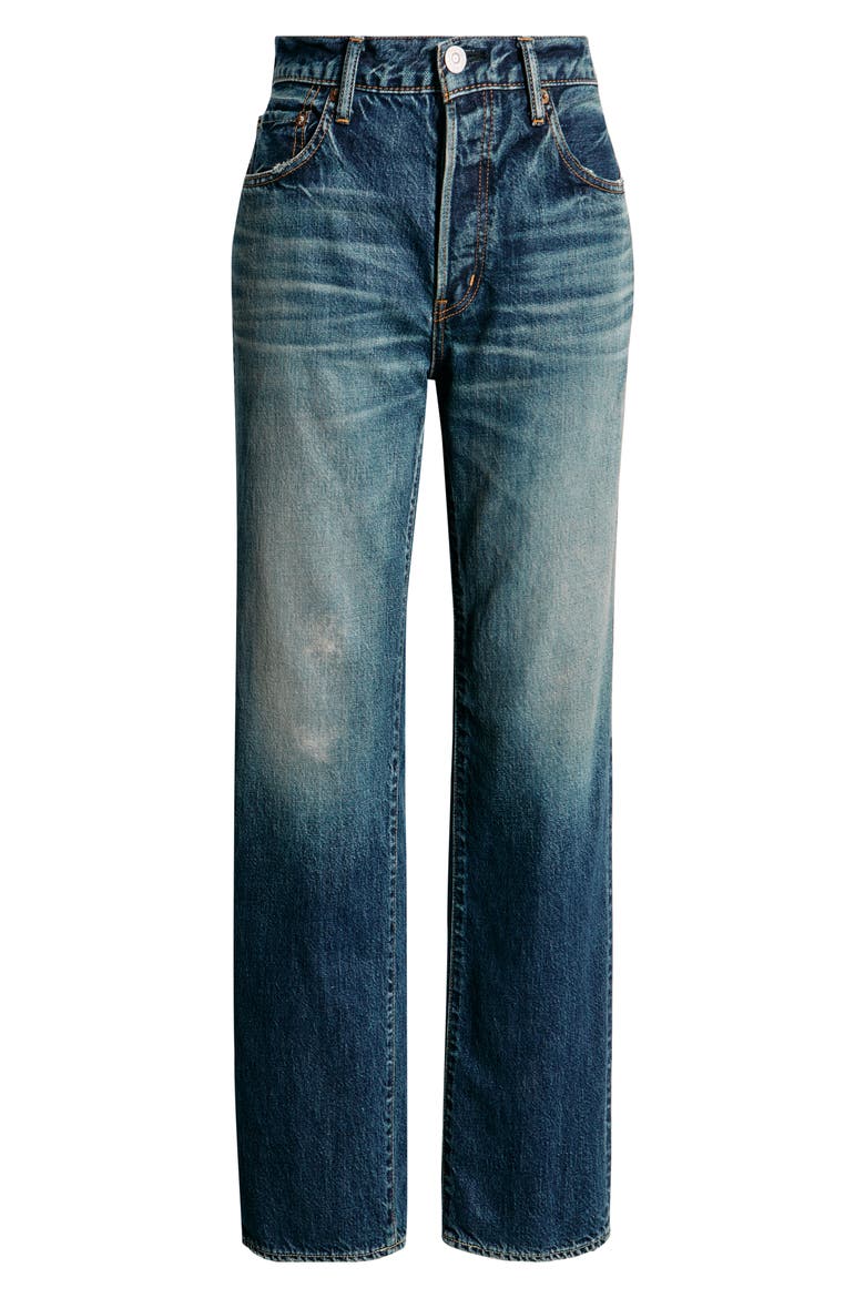 Arborwood Straight Leg Jeans, Alternate, color, BLUE