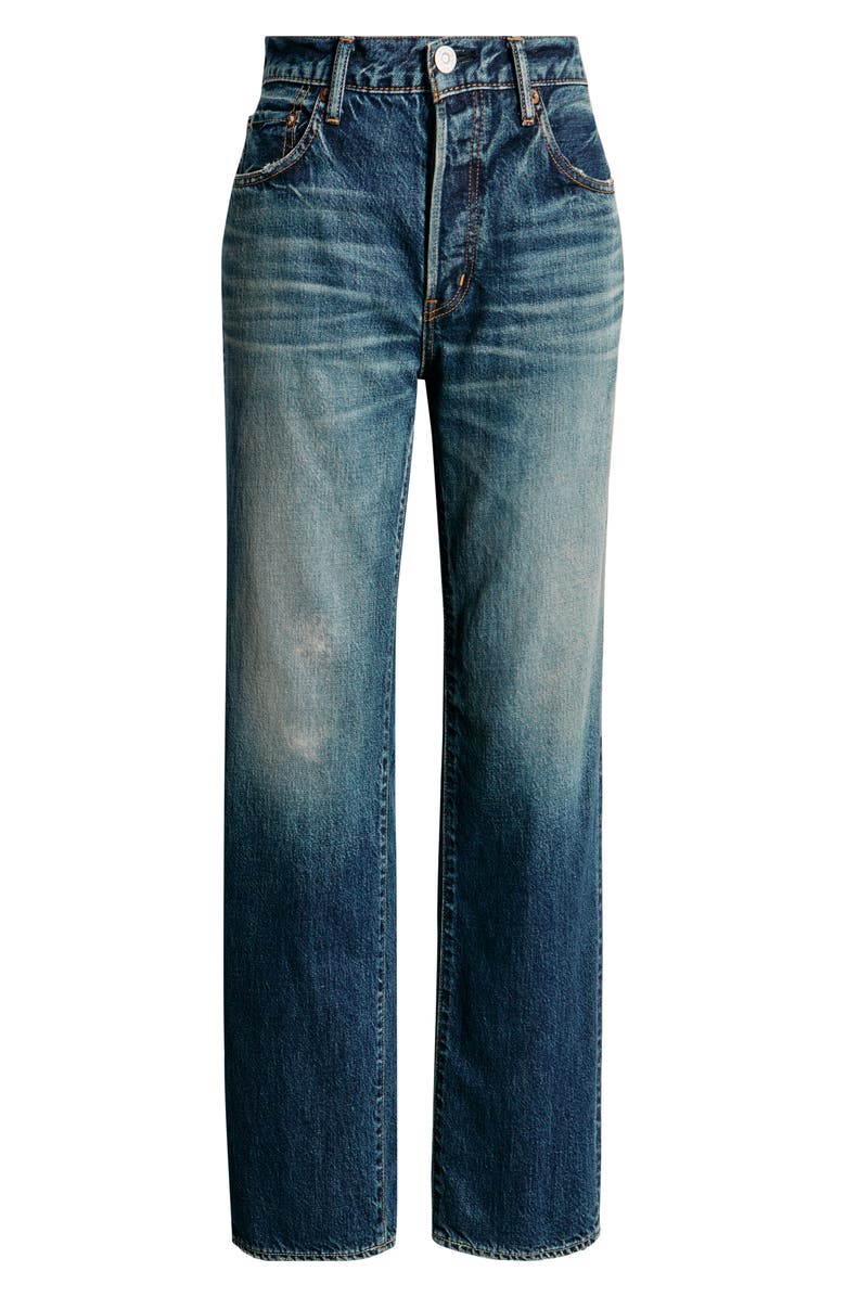 MOUSSY VINTAGE Arborwood Straight Leg Jeans, Alternate, color, Blue
