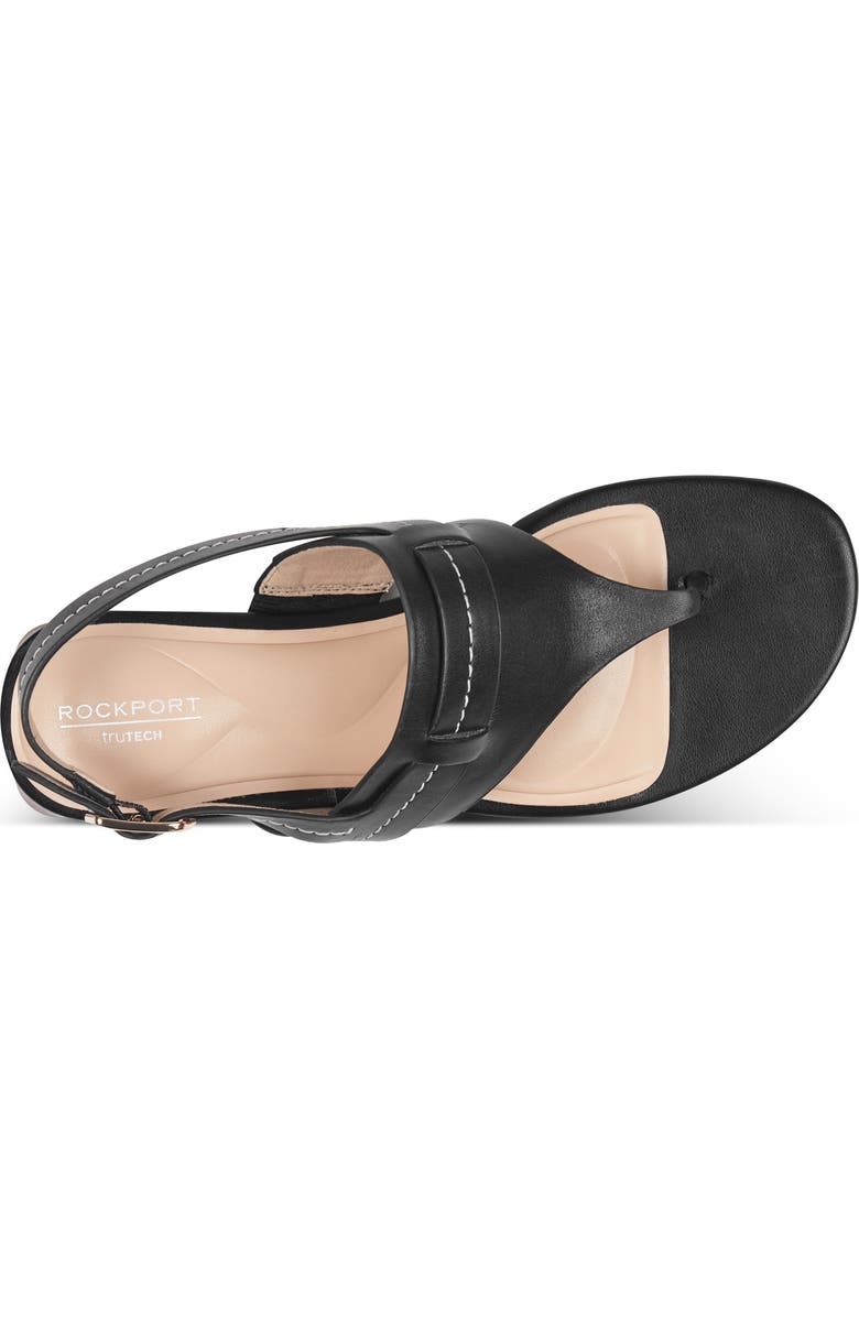 Rockport Ofera Slingback Sandal, Alternate, color, Black Leather
