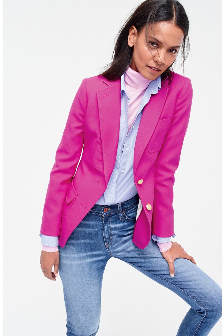 J.Crew Always Chambray Shirt, Alternate, color, INDIGO