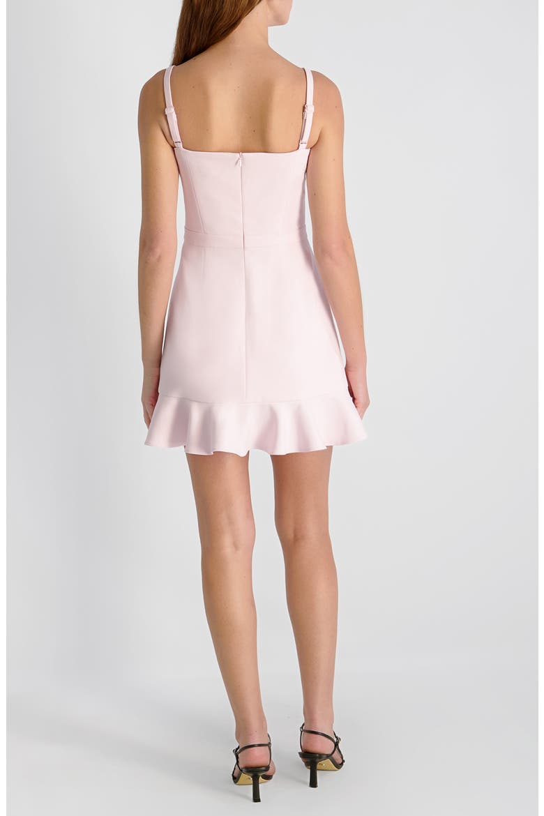 Whisper Square Neck Minidress, Alternate, color, 49-PINK ICING