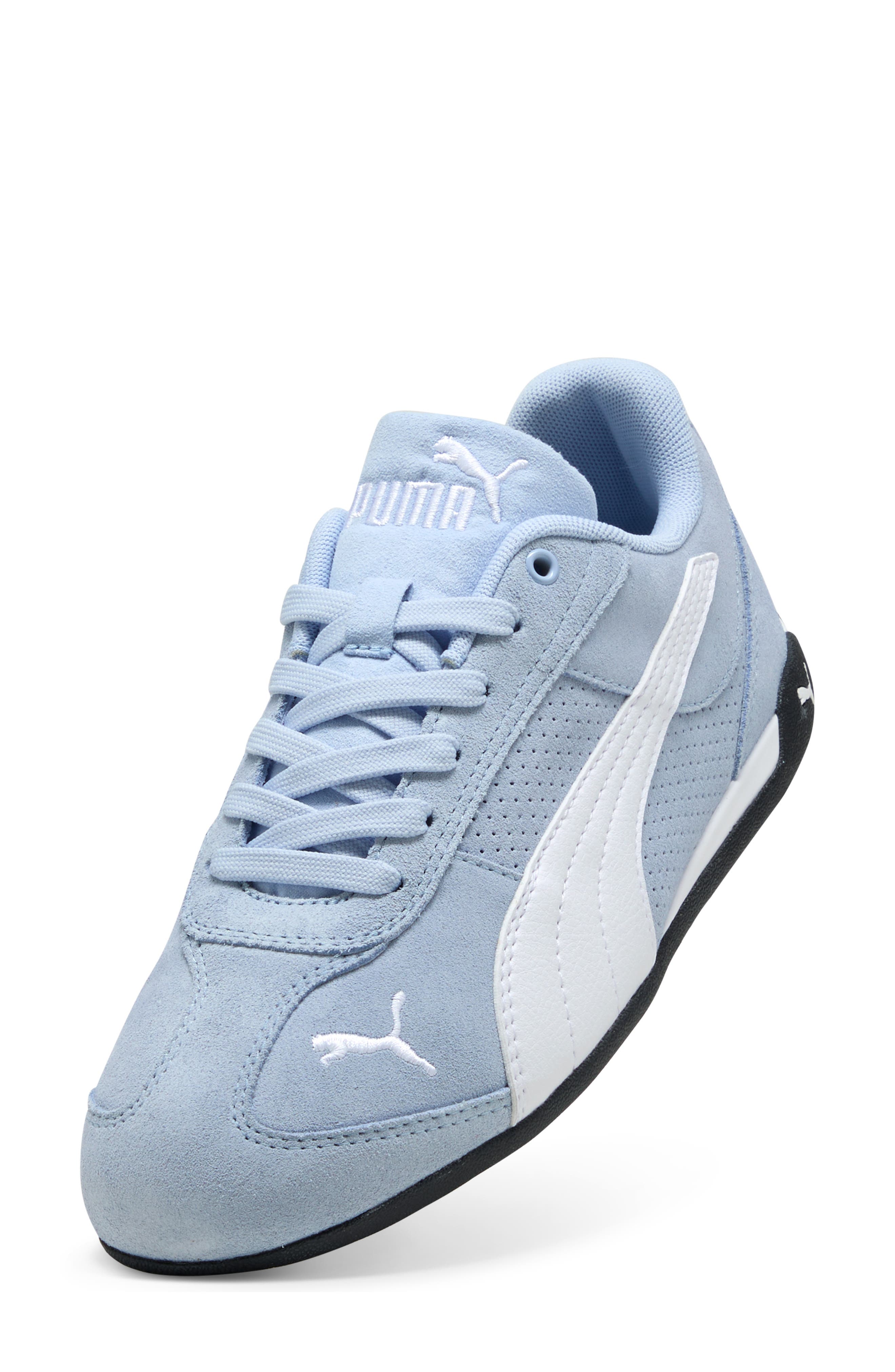 PUMA Speedcat Replicatch Sneaker, Alternate, color, Snow Mountain Blue/ Puma White