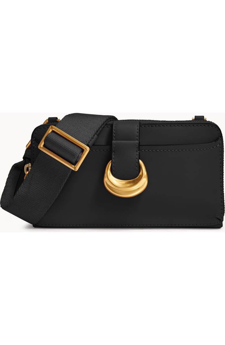 Donna Karan New York Valley Stream Wallet, Main, color, Black/Gold