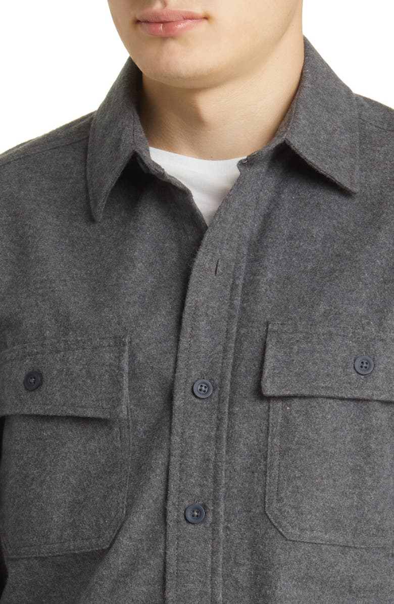 L.L.Bean Traditional Fit Chamois Button-Up Shirt, Alternate, color,