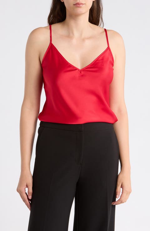 V-Neck Satin Camisole