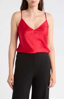V-Neck Satin Camisole