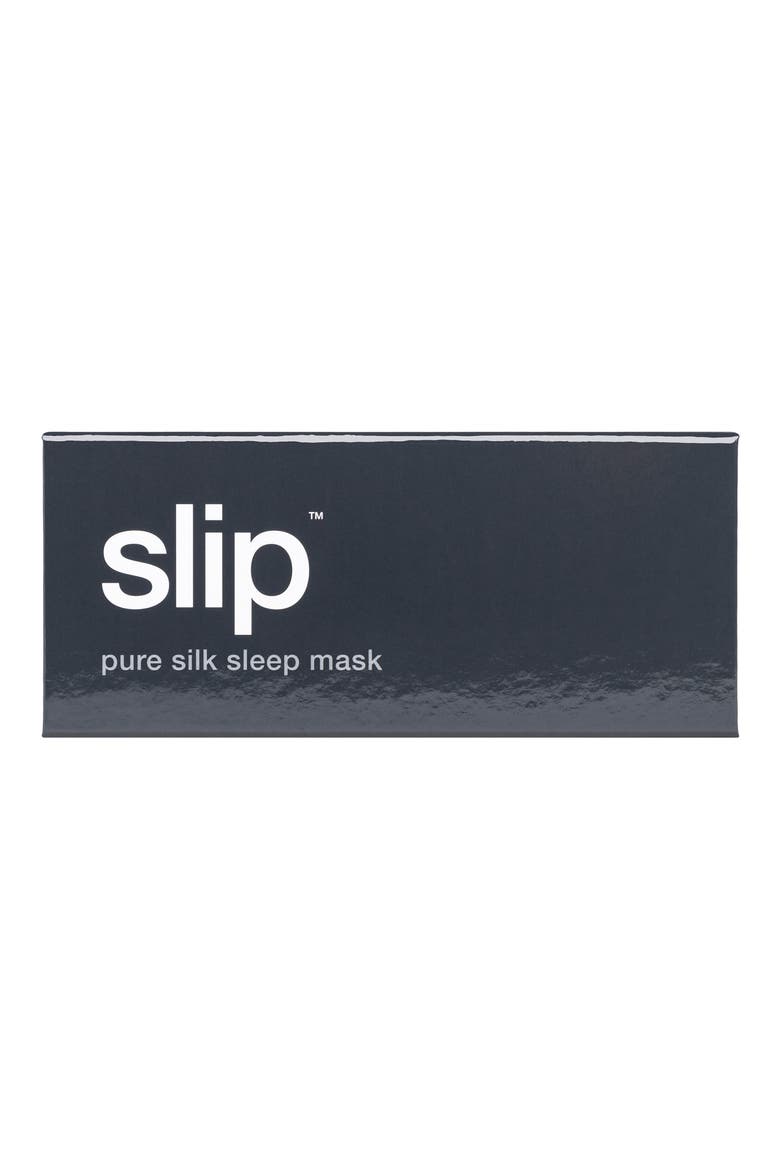 Pure Silk Sleep Mask, Alternate, color, CHARCOAL