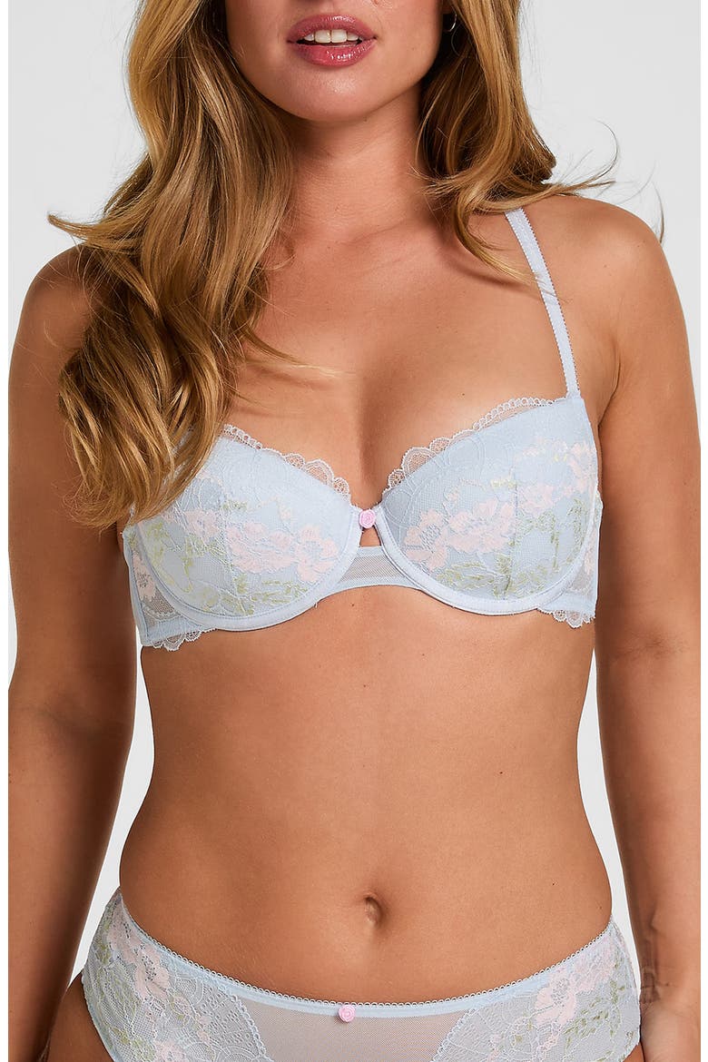Miri Padded Underwire Bra, Main, color, HALOGEN BLUE