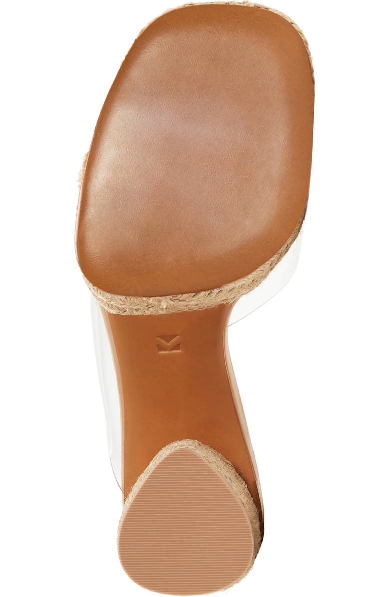 Mercedes Castillo Rocio Clear Espadrille Sandal, Alternate, color,