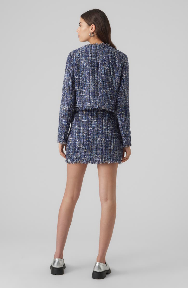 VERO MODA Chantelle Tweed Crop Jacket, Alternate, color, 