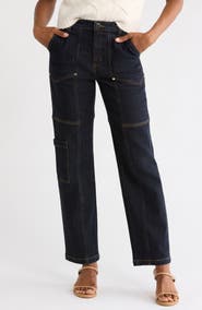Habitual Nelle Utility Relaxed Straight Leg Jeans