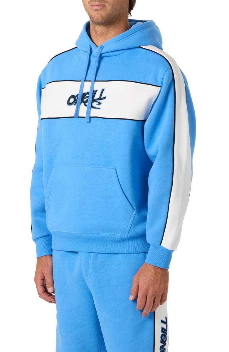 O'Neill Early Embroidered Logo Hoodie, Alternate, color, Blue