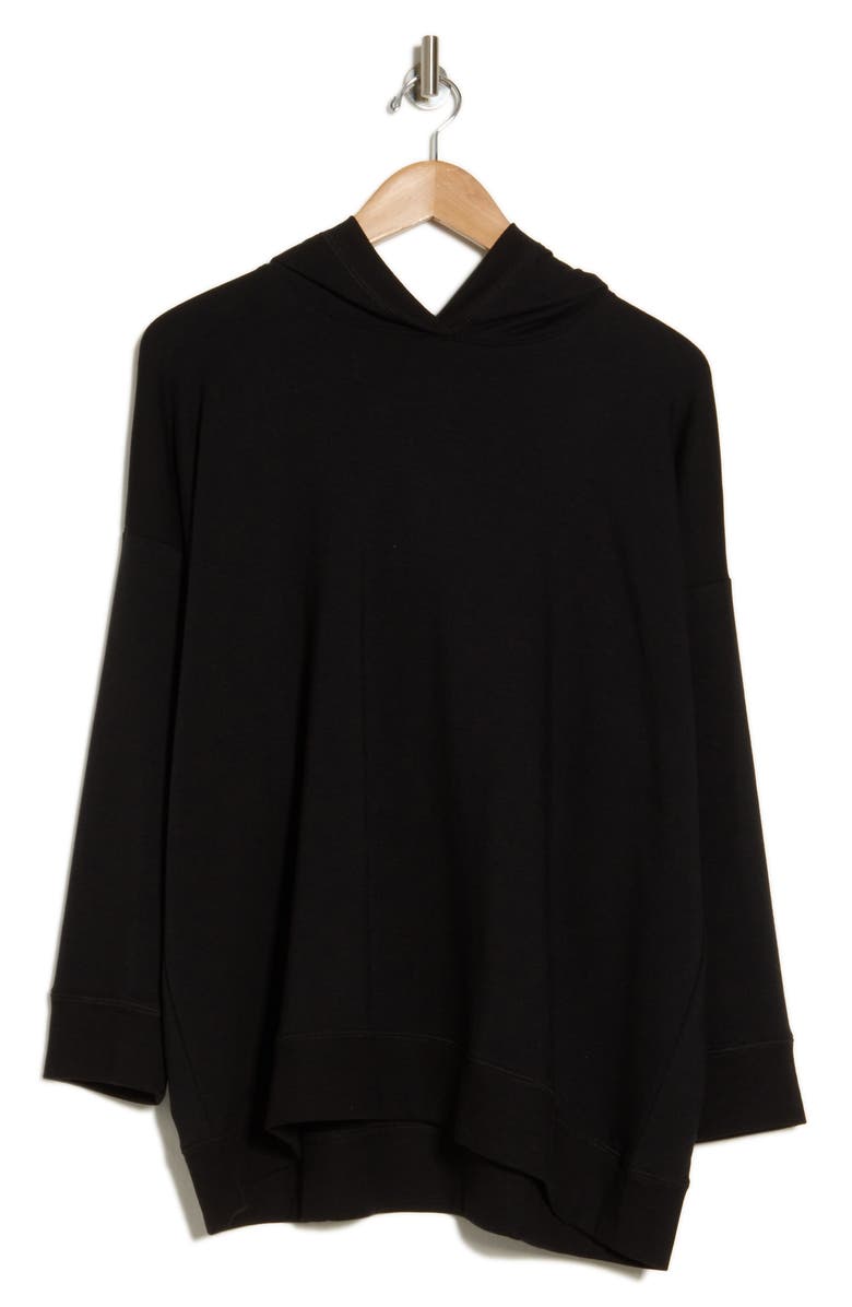 Eileen Fisher Hooded Boxy Top, Alternate, color, 