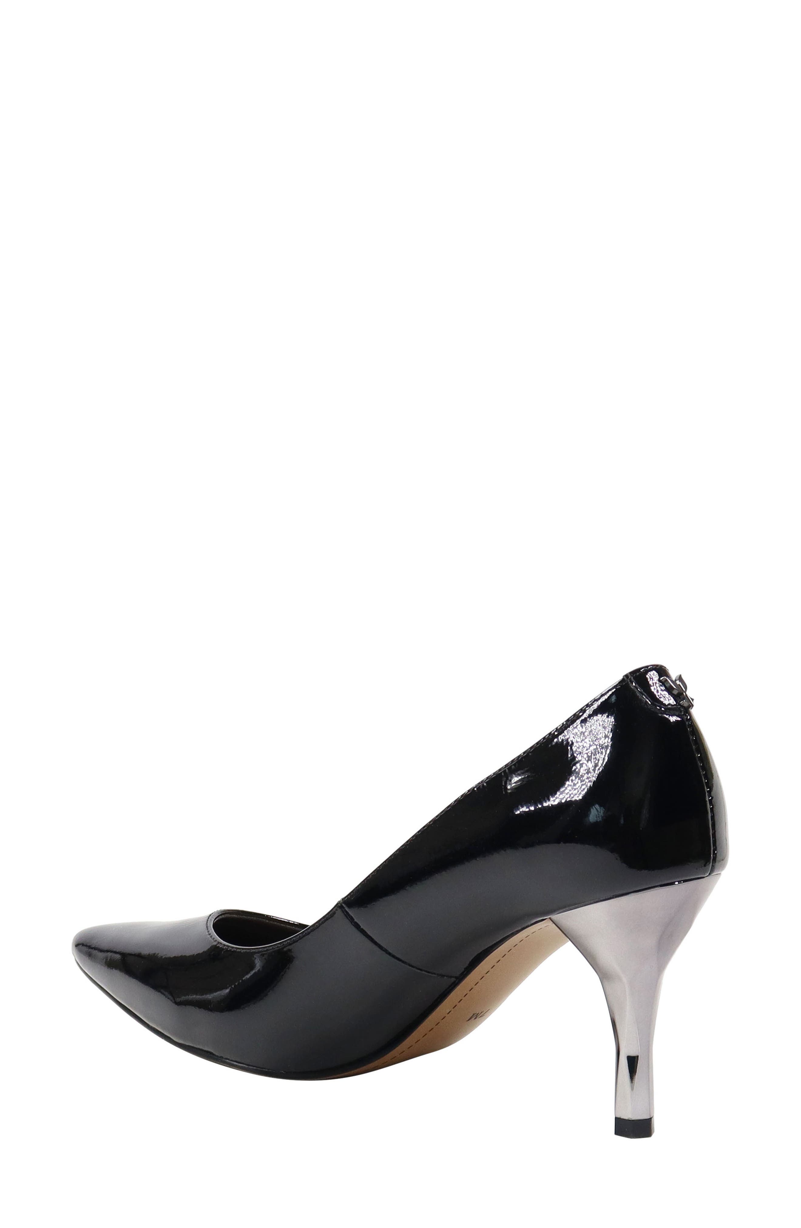J. Reneé Kanan Pointed Toe Pump, Alternate, color, Black