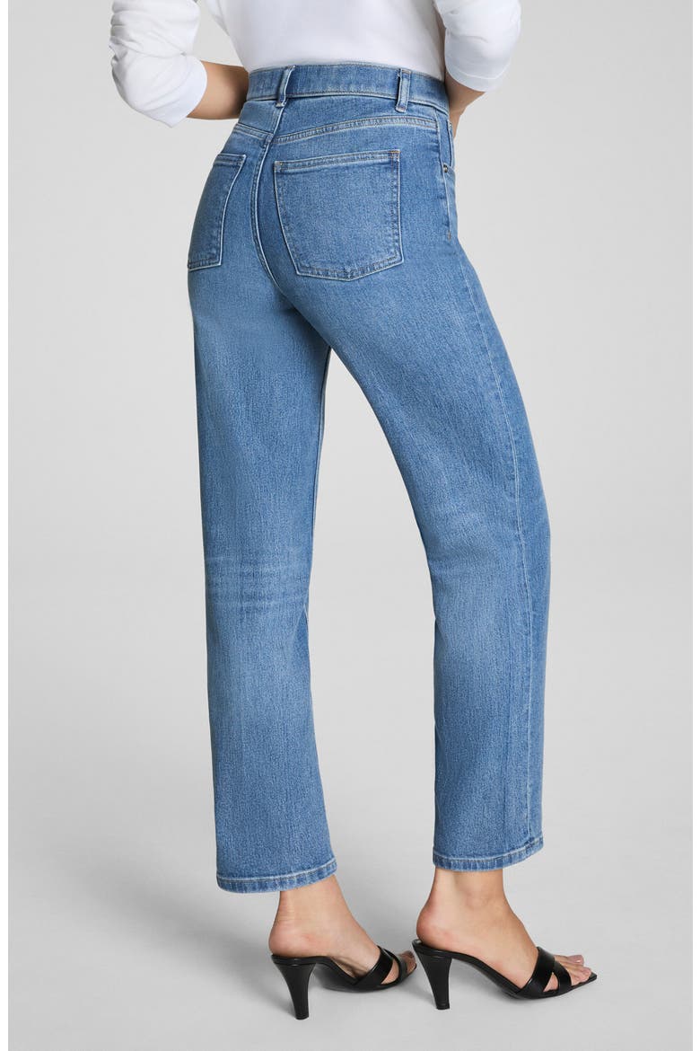 SPANXshape™ Authentic 360 High Waist '90s Straight Leg Jeans, Alternate, color, ELYSIAN