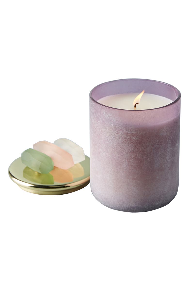 Anthropologie Home Anthropologie Crystal Moon Candle, Alternate, color, 