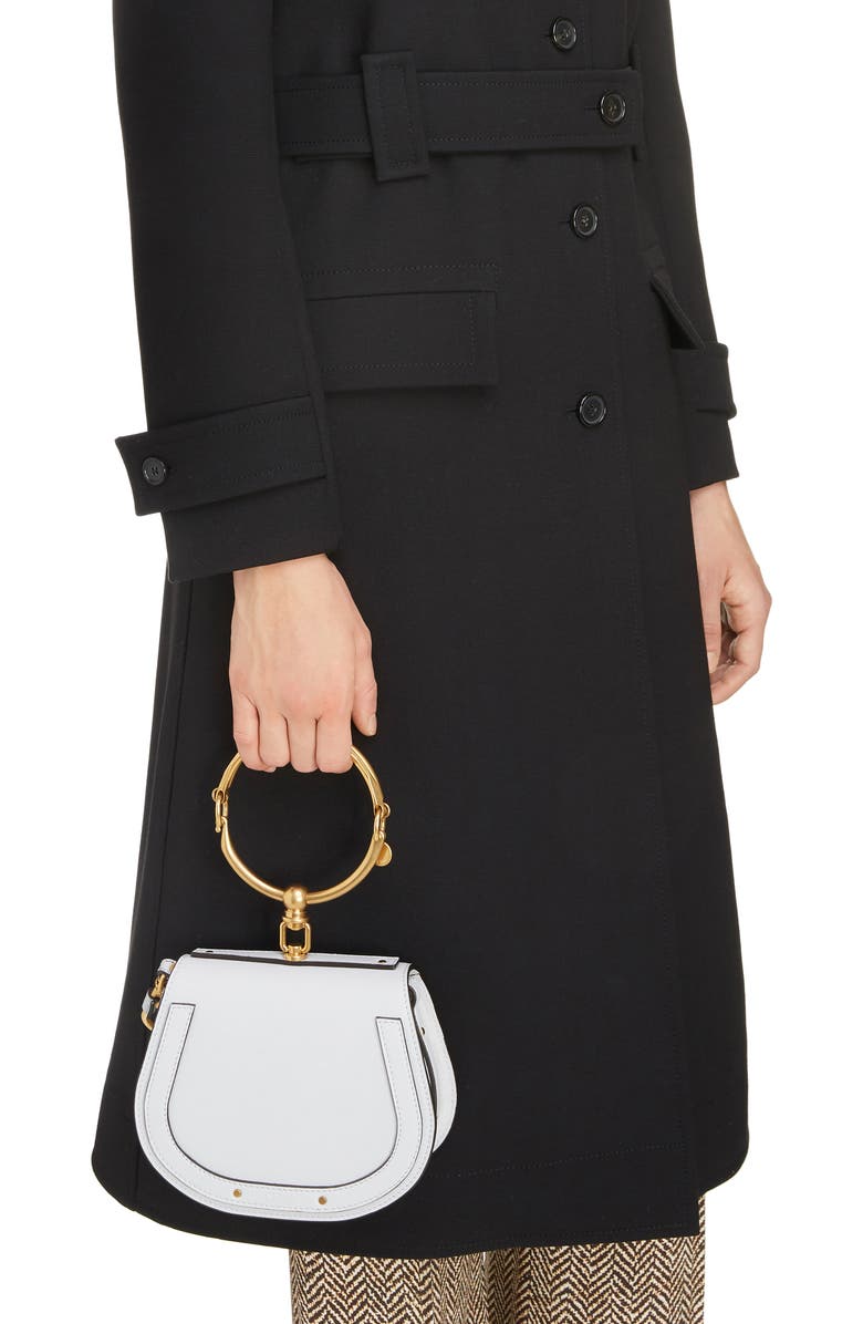 Chloé Small Nile Bracelet Leather Crossbody Bag, Alternate, color,