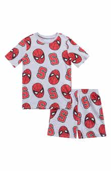 Happy Threads Kids' Spider-Man Print T-Shirt & Shorts Set