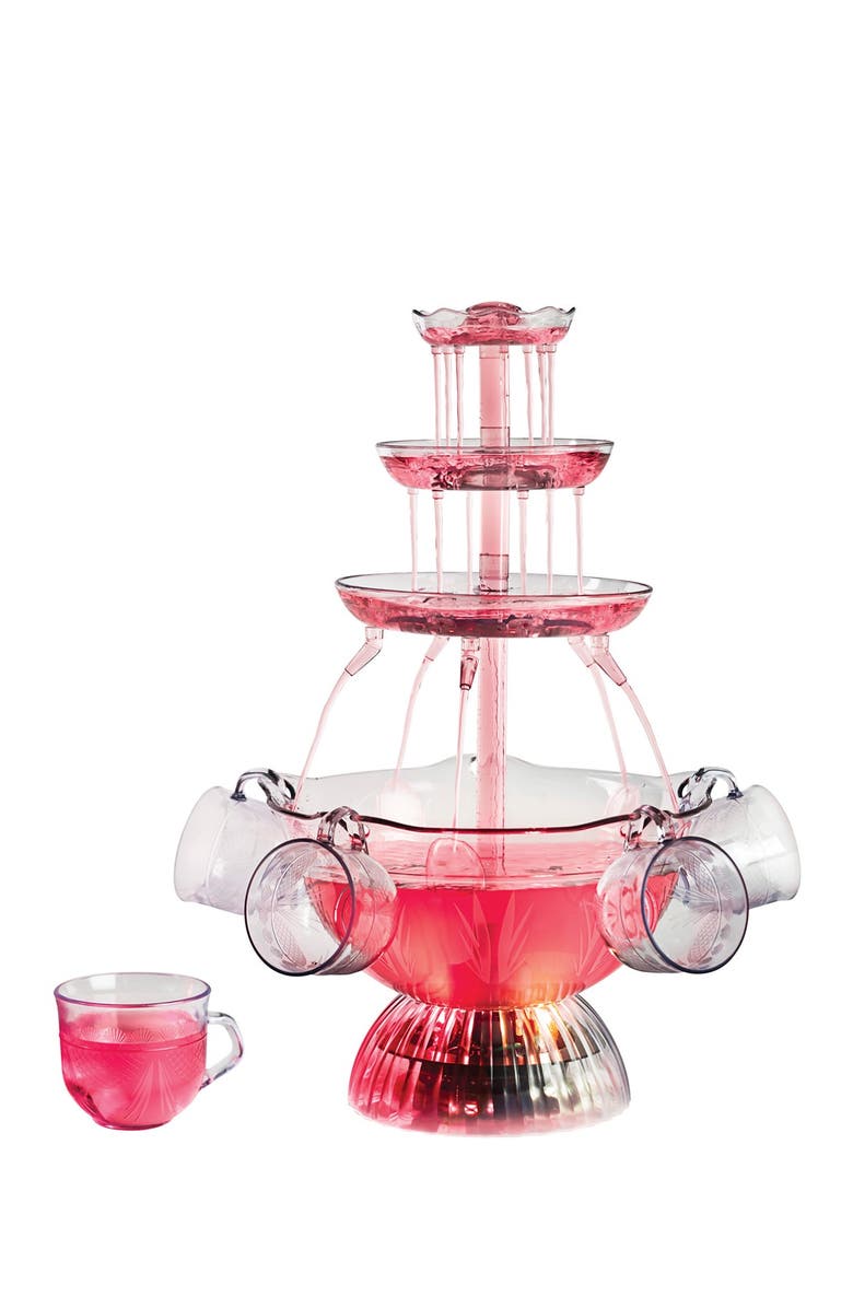 Nostalgia Electrics Lighted Party Fountain, Alternate, color,