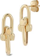 Ember Fine Jewelry 14K Yellow Gold Link Drop Earrings