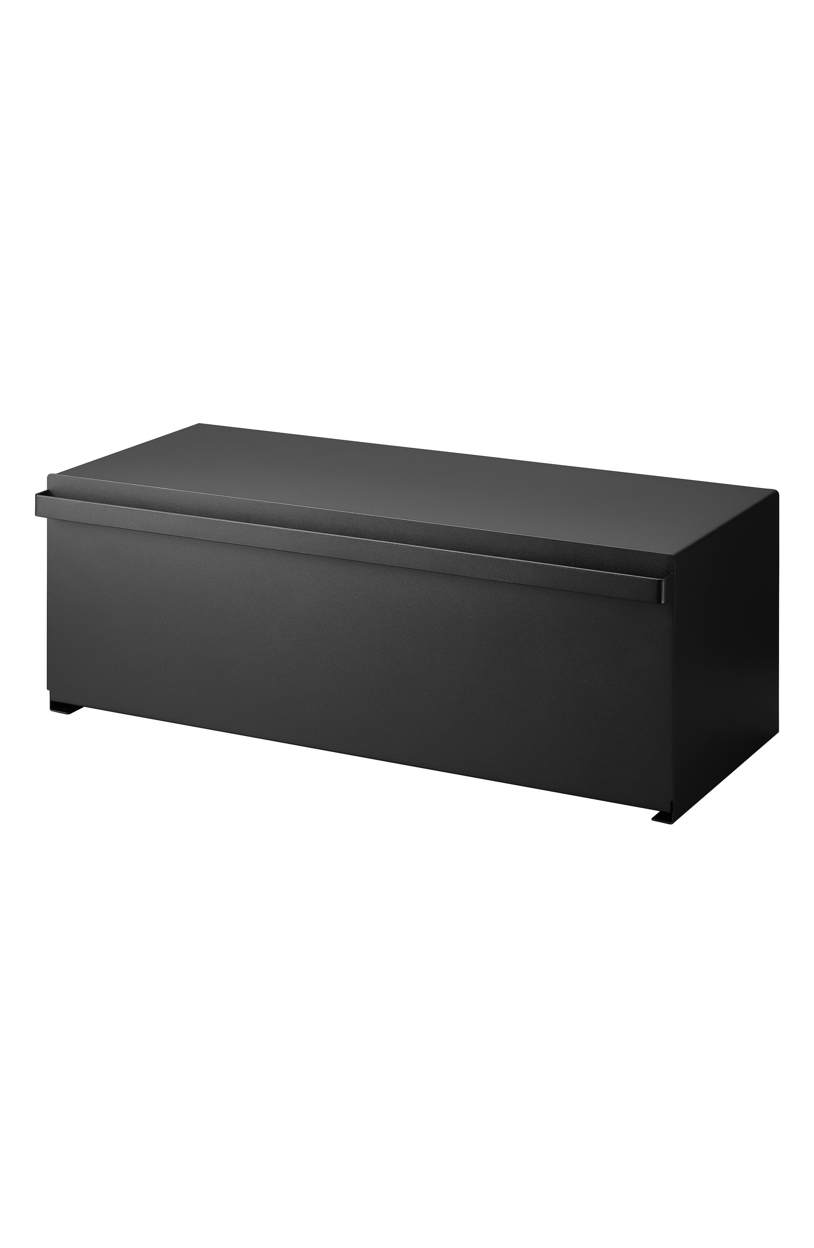 Yamazaki Wide Bread Box In Black