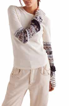 Free People All In Cuff Knit Top