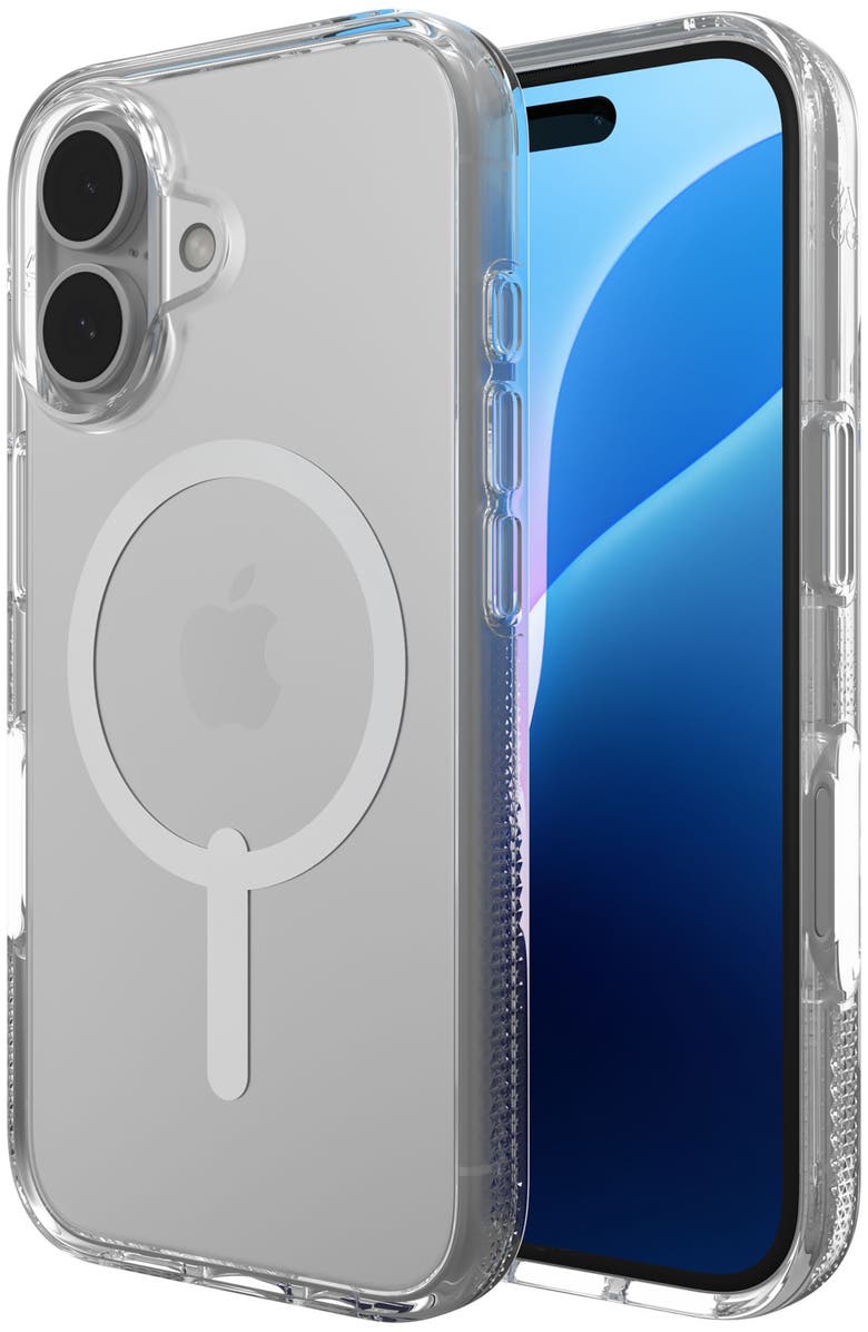 ZAGG Crystal Palace Snap MagSafe Case for Apple iPhone 16, Main, color, Clear