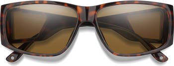 Smith Monroe Peak 62mm Oversize ChromaPop™ Polarized Sunglasses