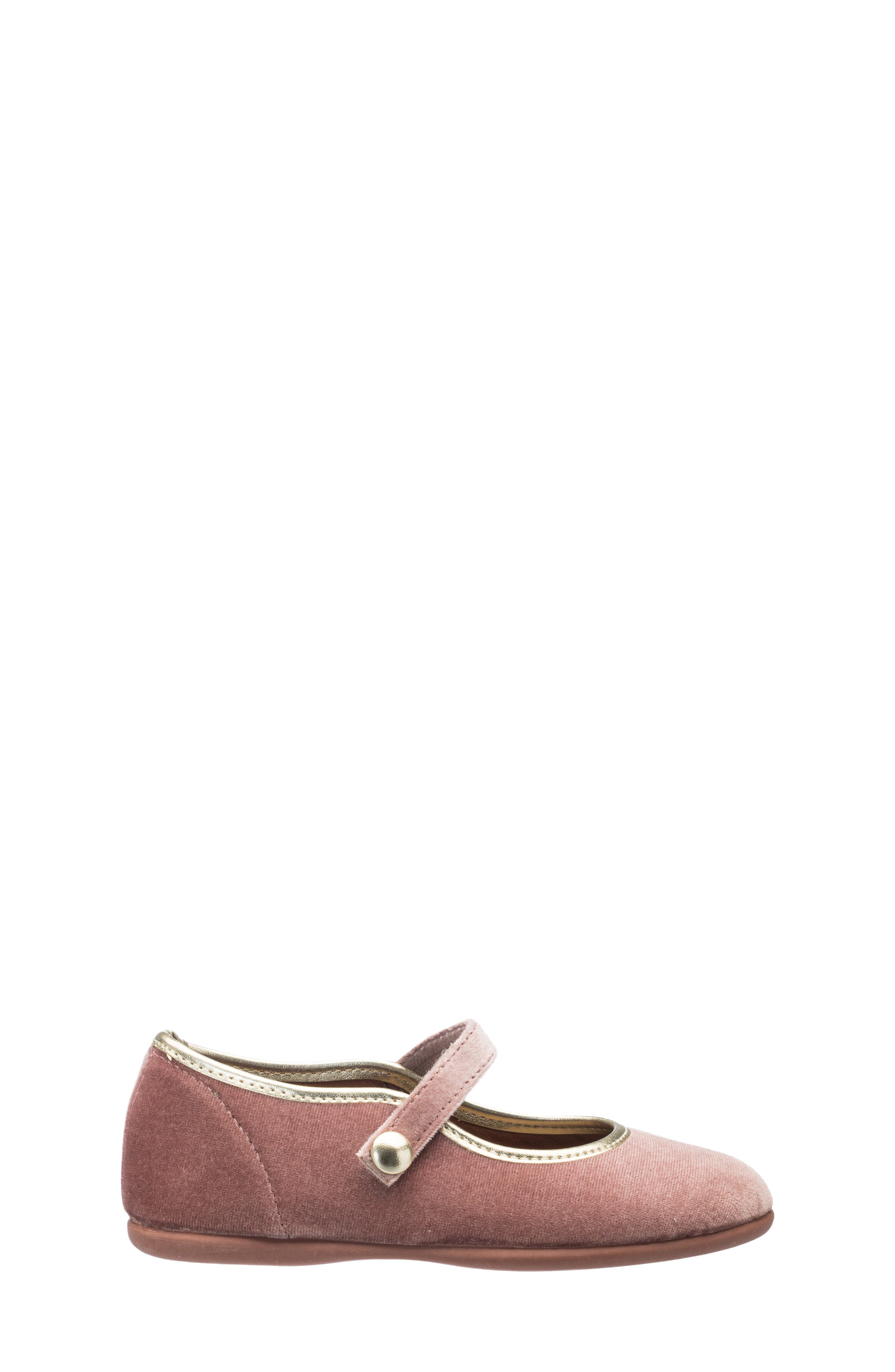 Kids' Golden Trim Mary Jane, Alternate, color, PINK