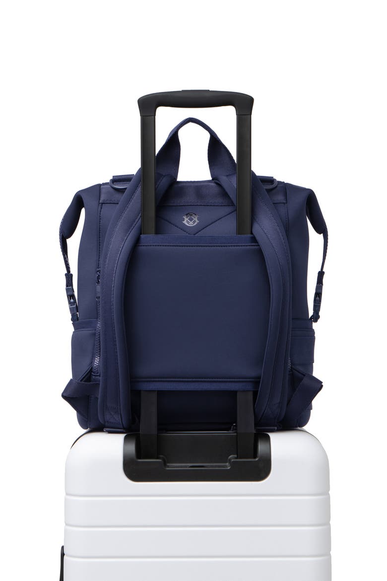 Large Indi Diaper Backpack, Alternate, color, STORM