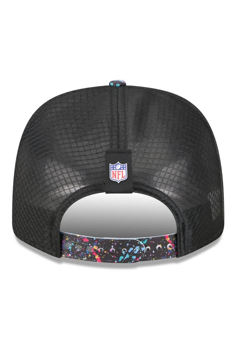 Men's New Era Black Las Vegas Raiders 2025 NFL Crucial Catch 9SEVENTY Adjustable Hat, Alternate, color, Black