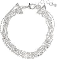 NORDSTROM RACK Multirow Chain Bracelet