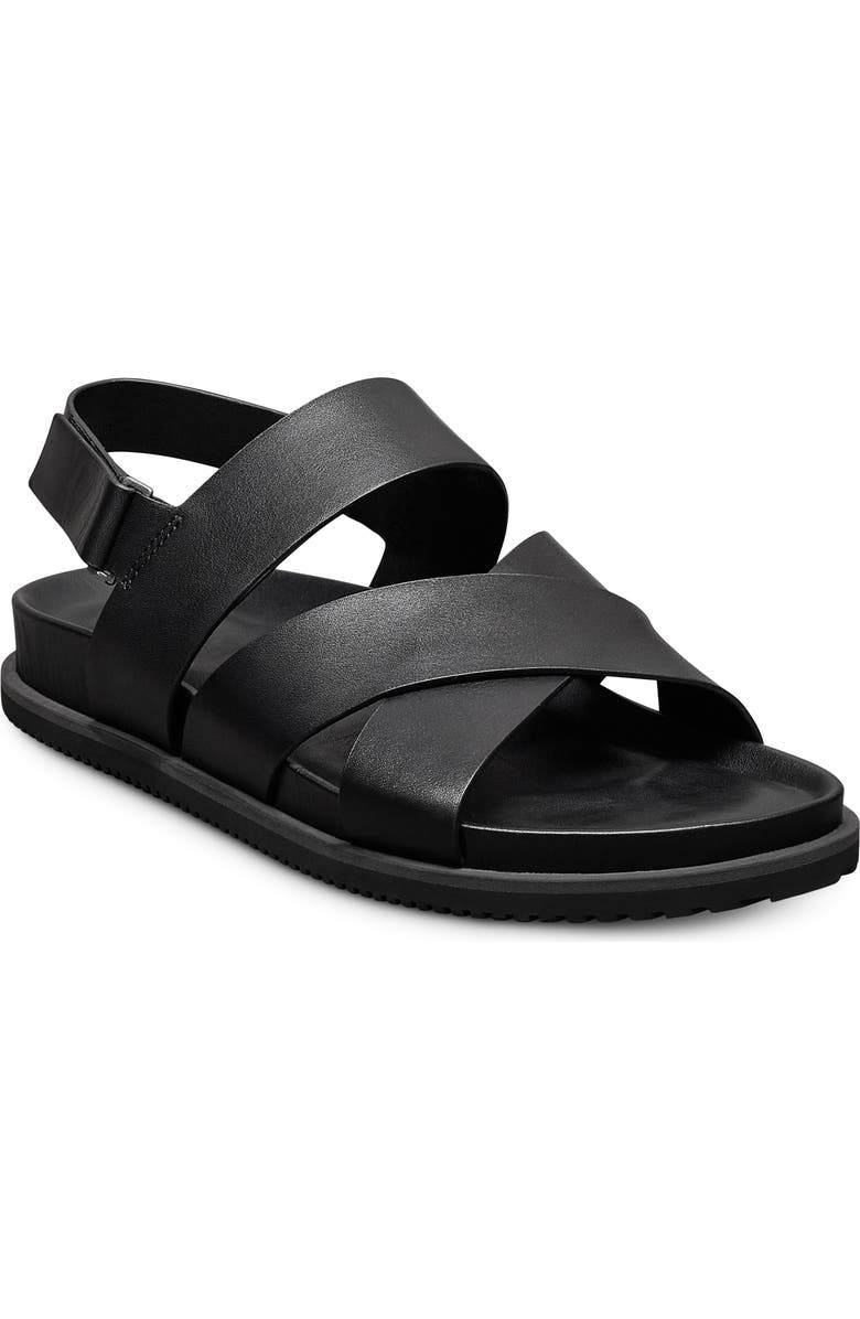 Allen Edmonds Davenport Sandal, Main, color, Black
