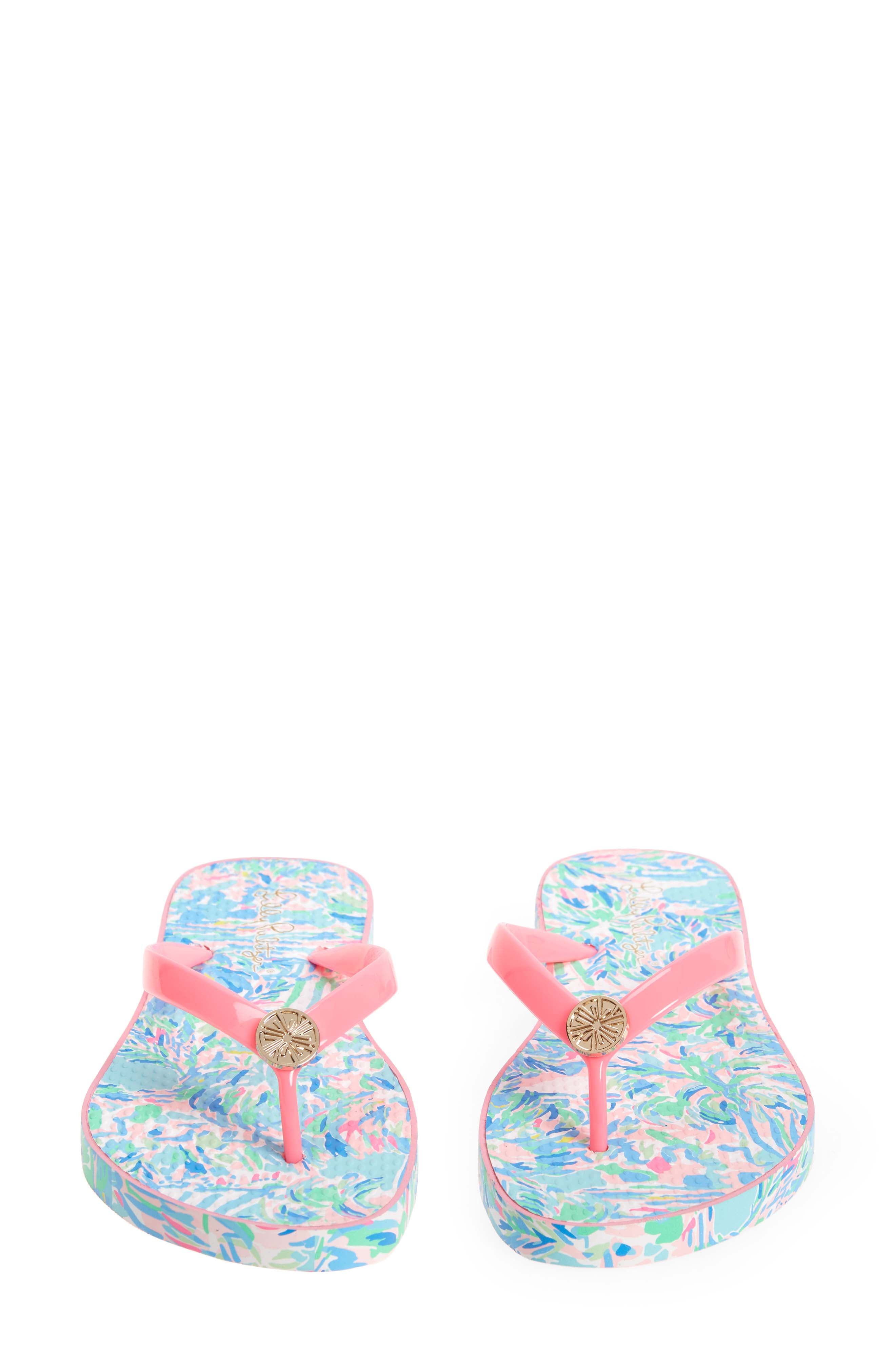 Lilly Pulitzer<sup>®</sup> Pool Flip Flop, Alternate, color, 