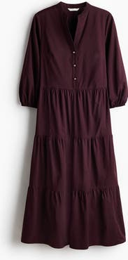 H&M Tiered Midi Dress