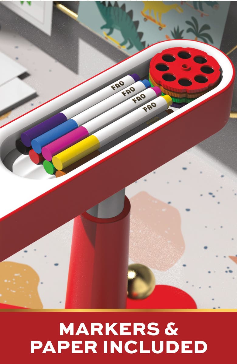 FAO Schwarz Toy Art Tracing Projector, Alternate, color, Red