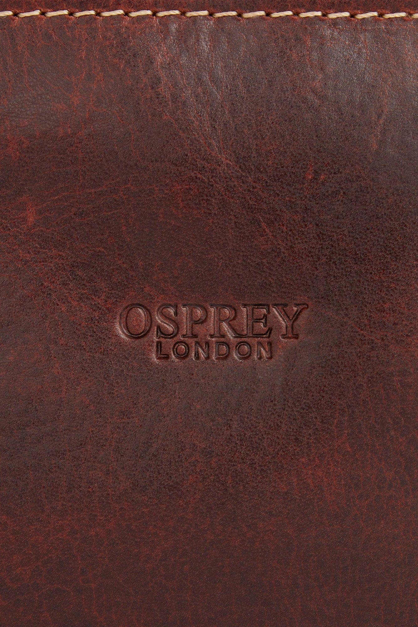 Osprey London The Madden Leather Shoulder WorkBag, Alternate, color, Chestnut