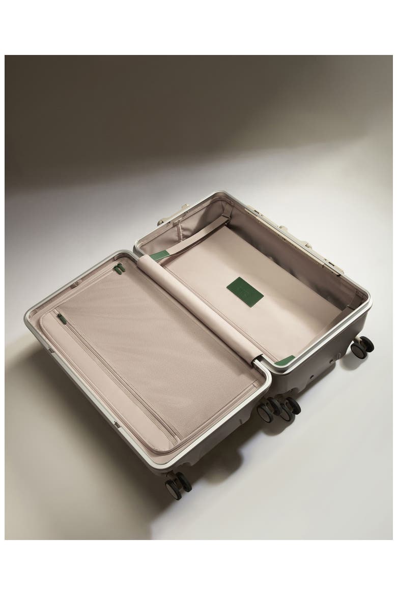 Trunk Luggage - Heritage Stripe, Alternate, color, Sandstone