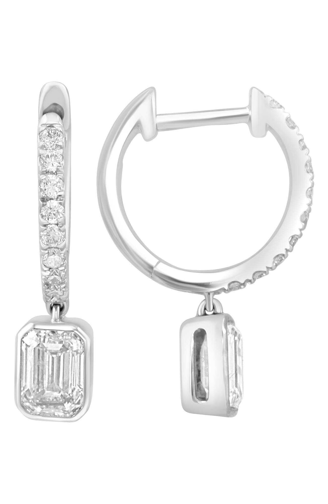 Lab-Grown Diamond Huggie Earrings
