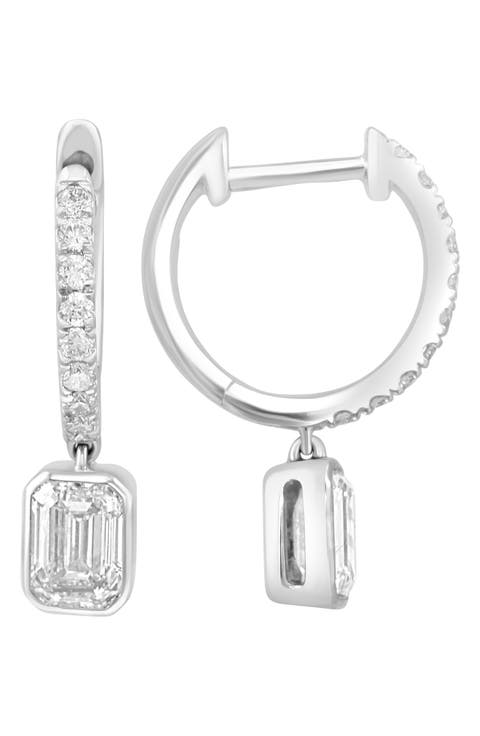 Lab-Grown Diamond Huggie Earrings