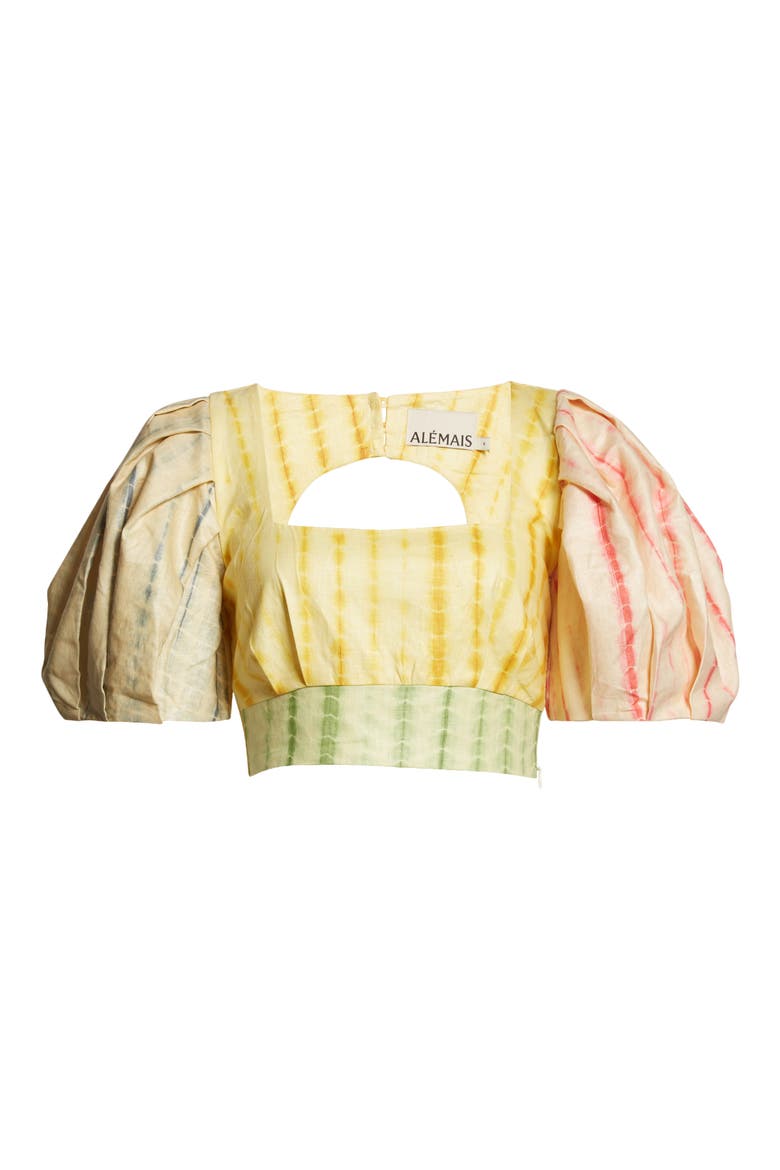 Queenie Square Neck Top, Alternate, color, MULTI