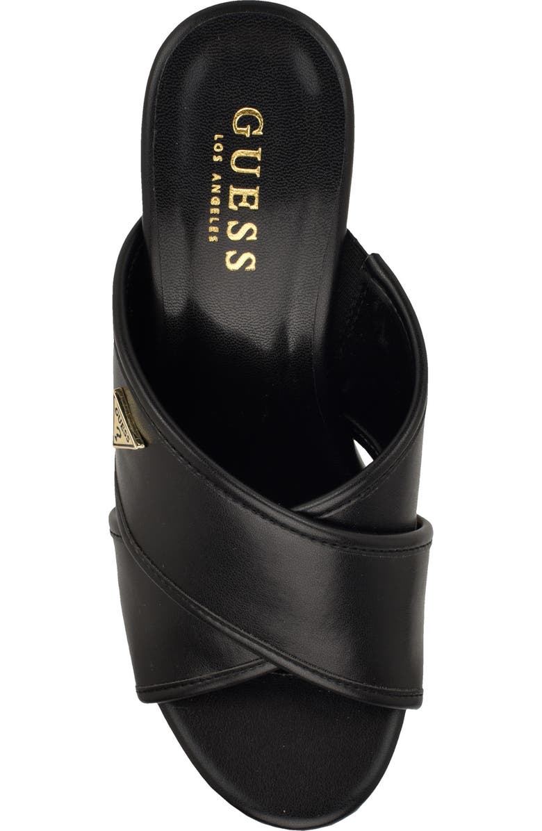 GUESS Cloys Patform Wedge Sandal, Alternate, color,