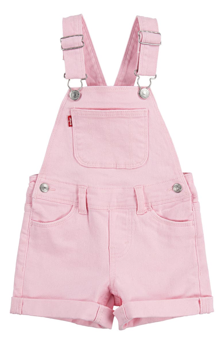 Levi's<sup>®</sup> Kids' Denim Shortalls, Main, color, 