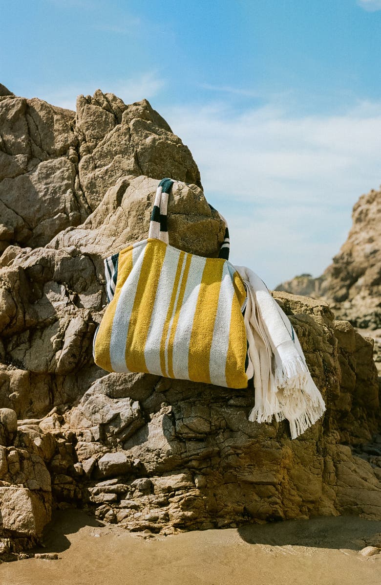 Parachute Cabana Terry Knit Beach Tote, Alternate, color, Multi