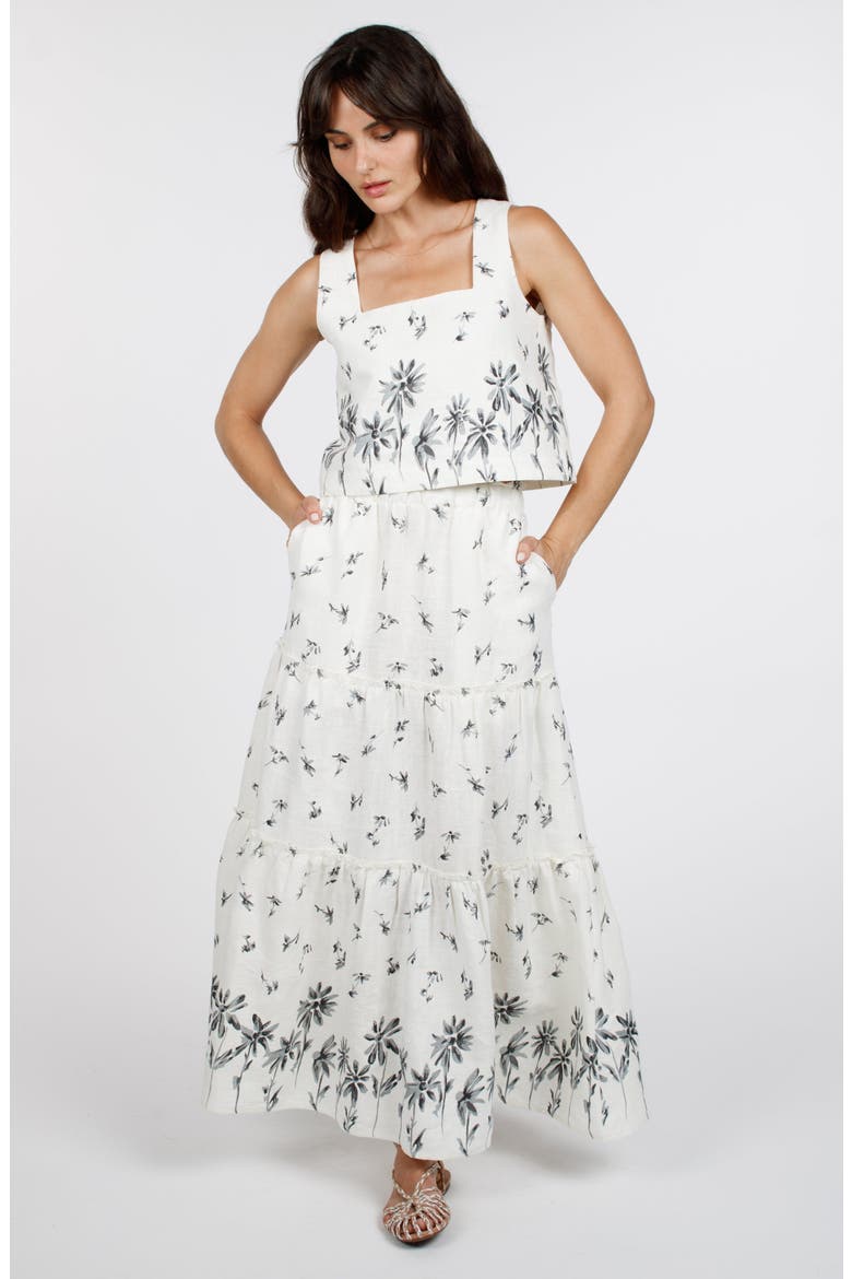 Amalfi Skirt, Alternate, color, Bella Fiore